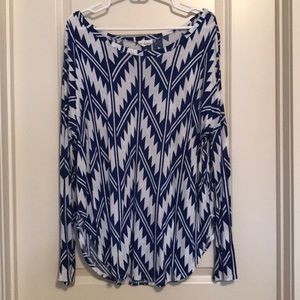 Long Sleeve Casual Blouse